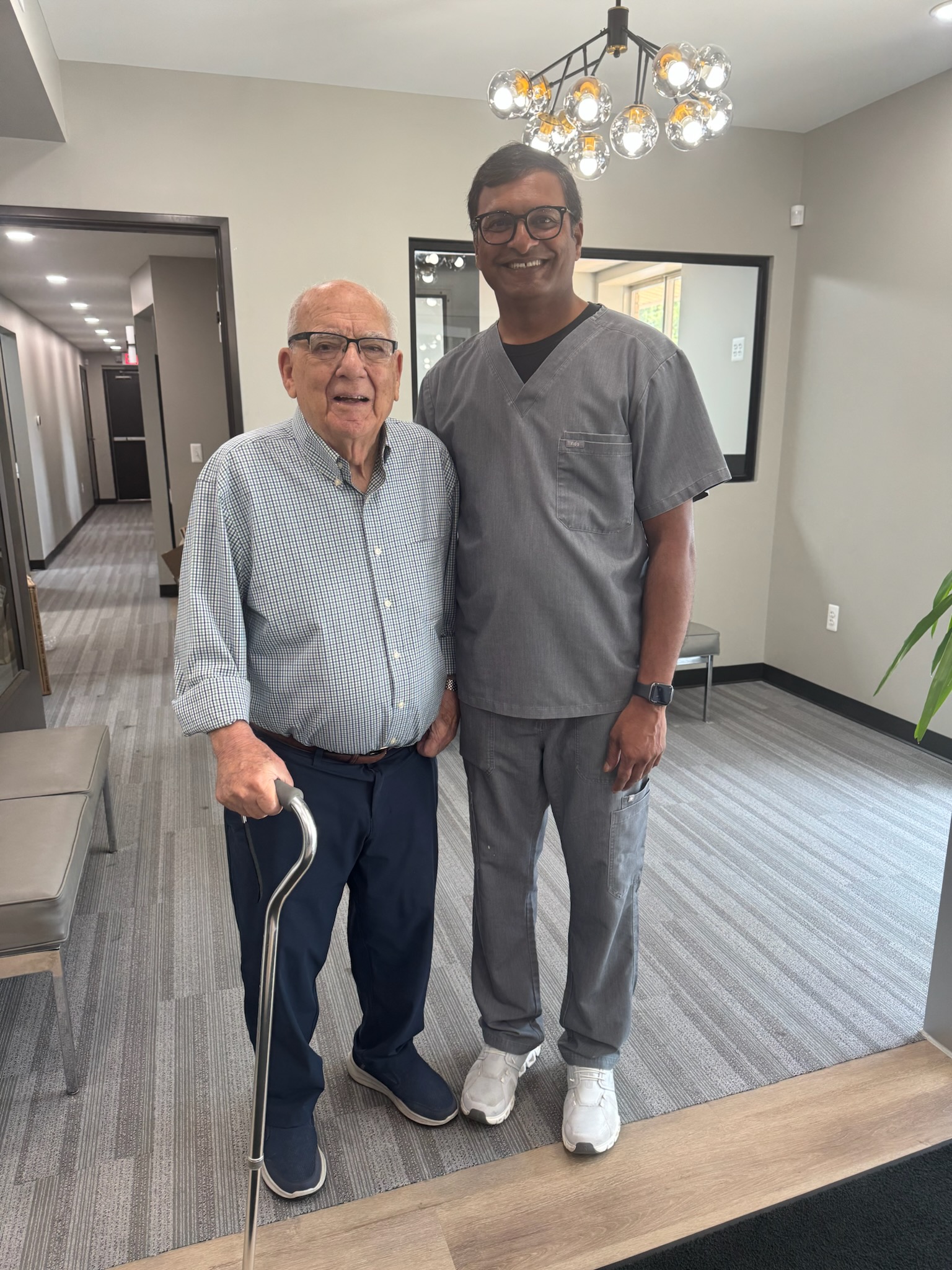Ram & Dr. Mighion at Riverside Family Dental, General & Cosmetic Dentistry